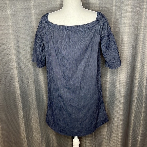 MADEWELL BLUE DRESS SIZE 2 - Picture 5 of 8